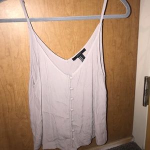 FOREVER 21 light purple tank top